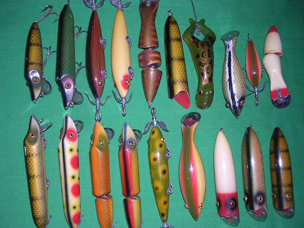 Heddon Dowagiac antique fishing lures