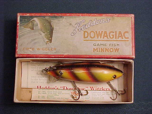 Heddon Dowagiac antique fishing lures