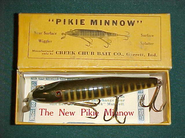 Vintage Creek Chub Weed Bug Frog Fishing Lure