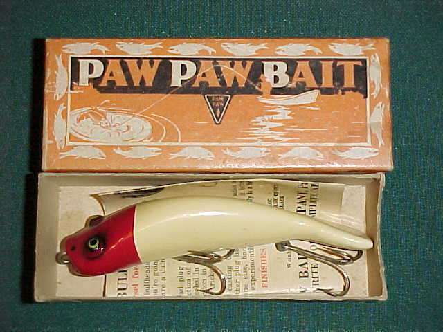 Vintage Paw Paw Mouse Fishing Lure