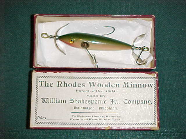 Shakespeare antique fishing lures