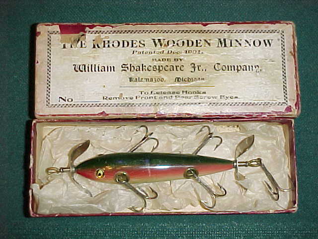 Shakespeare antique fishing lures