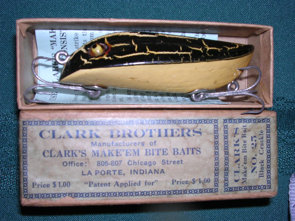 miscellaneous antique fishing lures