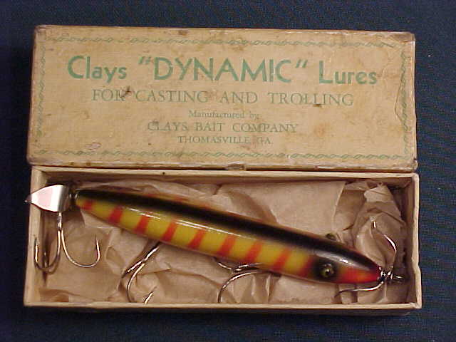miscellaneous antique fishing lures